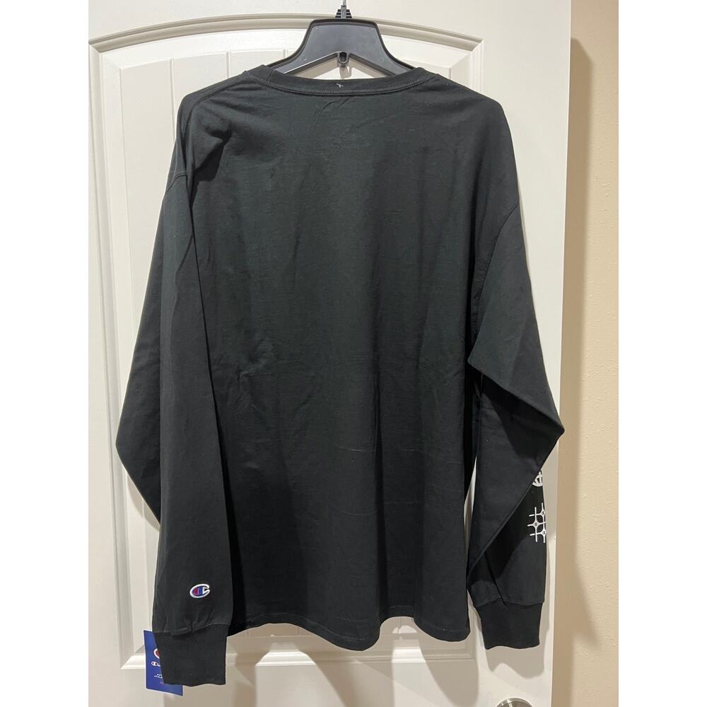 NWT❤️ Men's Classic script Logo Graphic Long-Sleeve T-Shirt - Picture 3 of 6